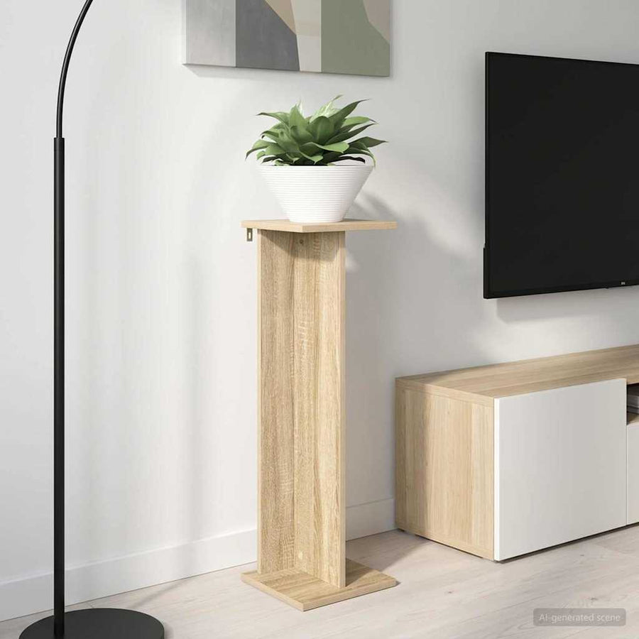 Plantenstandaard Sonoma Eiken 25 x 25,5 x 80,5 cm