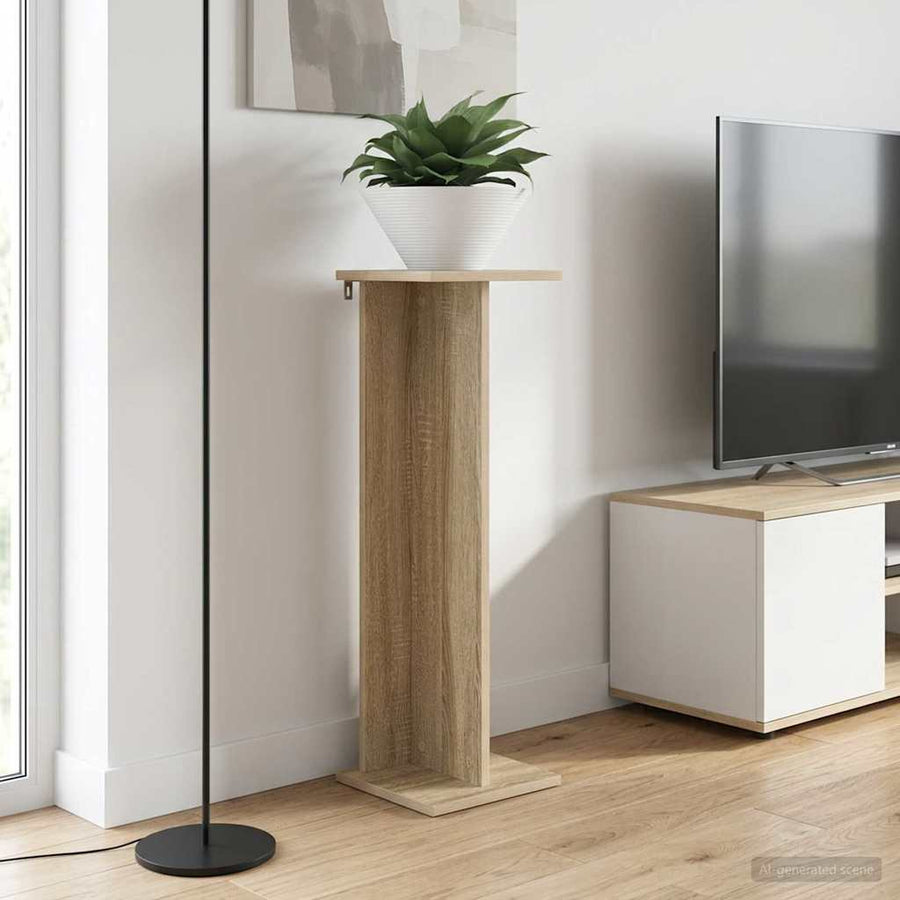 Plantenstandaard 2 pcs Sonoma Eiken 25 x 25,5 x 80,5 cm