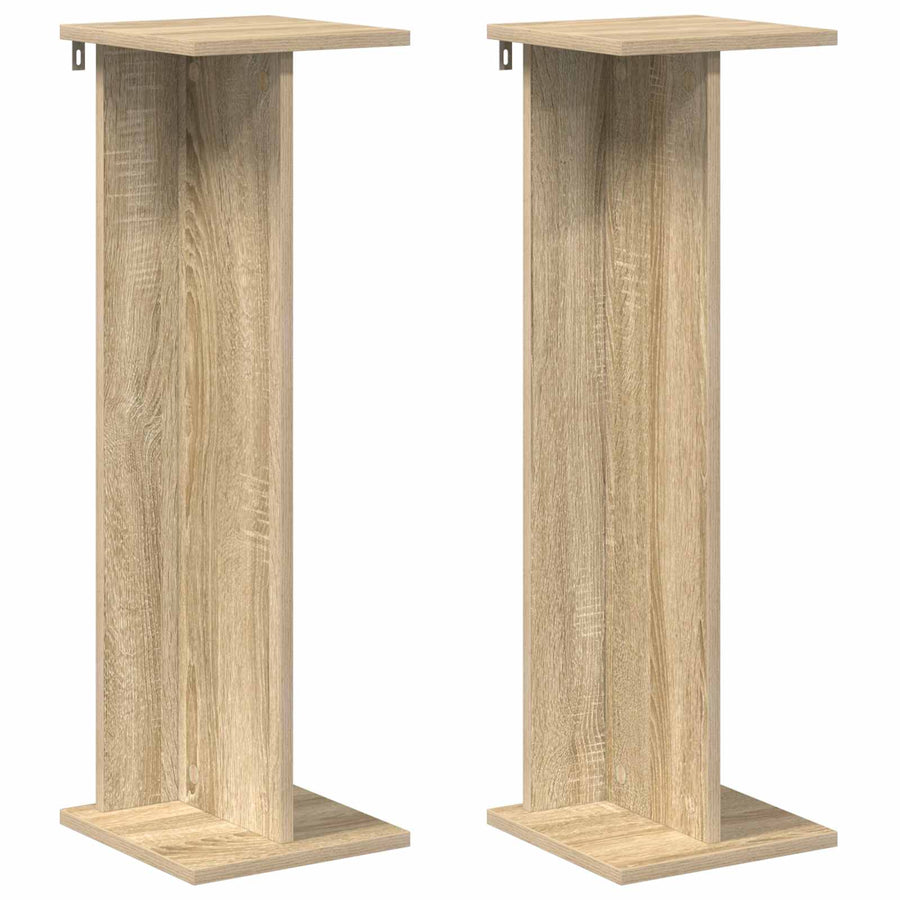Plantenstandaard 2 pcs Sonoma Eiken 25 x 25,5 x 80,5 cm
