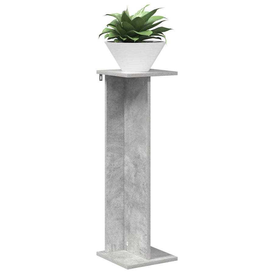 Plantenstandaard Beton Grijs 25 x 25,5 x 80,5 cm