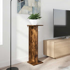 Plant Stand Smoked Oak 25 x 25.5 x 80.5 cm
