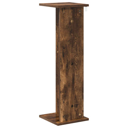 Plantenstandaard Gerookte Eik 25 x 25,5 x 80,5 cm