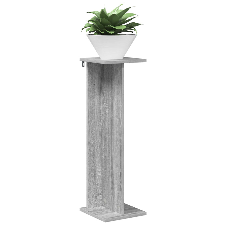Plantenstandaard Grijze Sonoma 25 x 25,5 x 80,5 cm