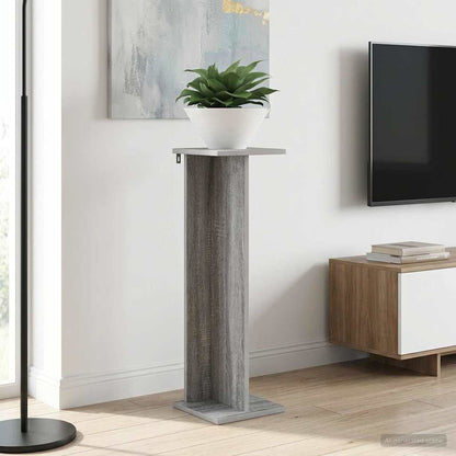 Plantenstandaard 2 pcs Grijze Sonoma 25 x 25,5 x 80,5 cm