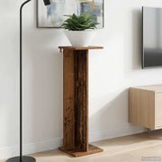 Plantenstandaard 25x25,5x80,5 cm oudhout