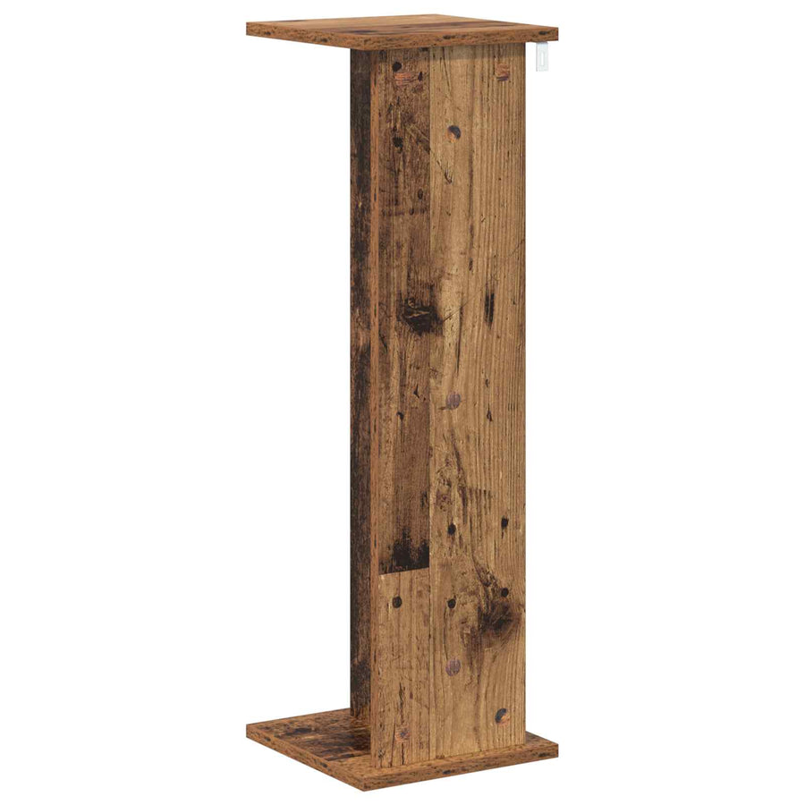 Plantenstandaard Oudhout 25 x 25,5 x 80,5 cm Geconstrueerd hout