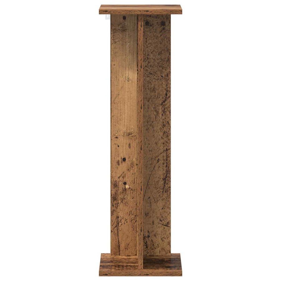 Plantenstandaard Oudhout 25 x 25,5 x 80,5 cm Geconstrueerd hout