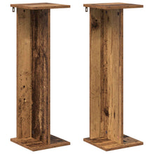 Plantenstandaard 2 pcs Oudhout 25 x 25,5 x 80,5 cm