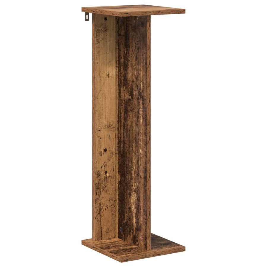 Plantenstandaard 2 pcs Oudhout 25 x 25,5 x 80,5 cm