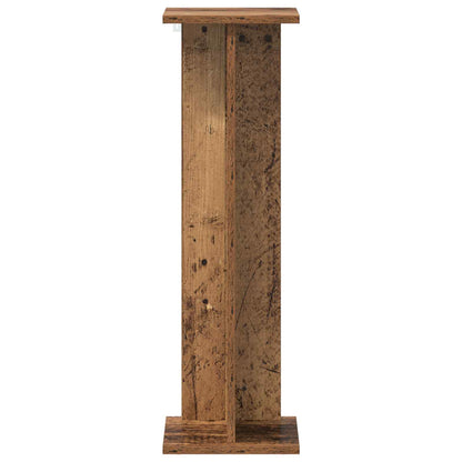 Plantenstandaard 2 pcs Oudhout 25 x 25,5 x 80,5 cm