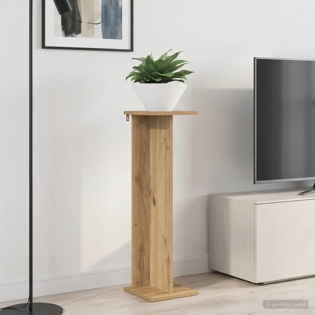 Plantenstandaard 2 pcs Artisan Eik 25 x 25,5 x 80,5 cm