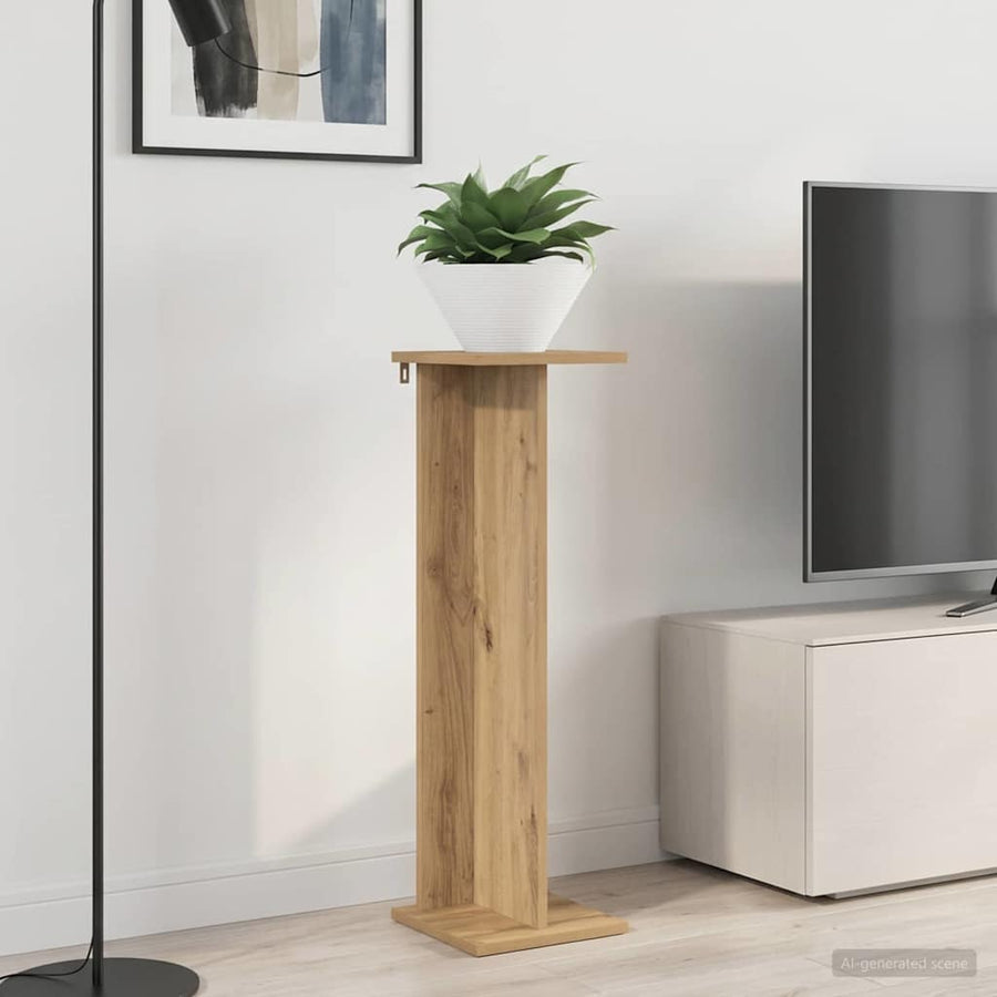 Plantenstandaard 2 pcs Artisan Eik 25 x 25,5 x 80,5 cm