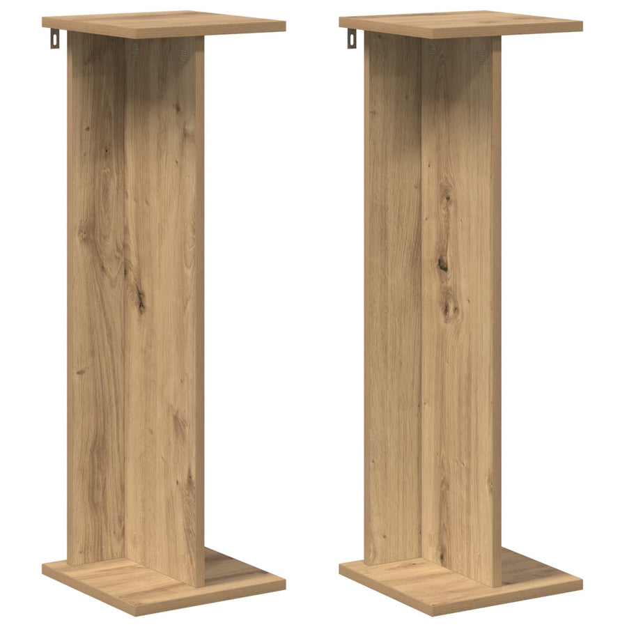 Plantenstandaard 2 pcs Artisan Eik 25 x 25,5 x 80,5 cm