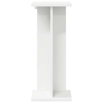 Plantenstandaard Wit 25 x 25,5 x 60,5 cm Geconstrueerd hout