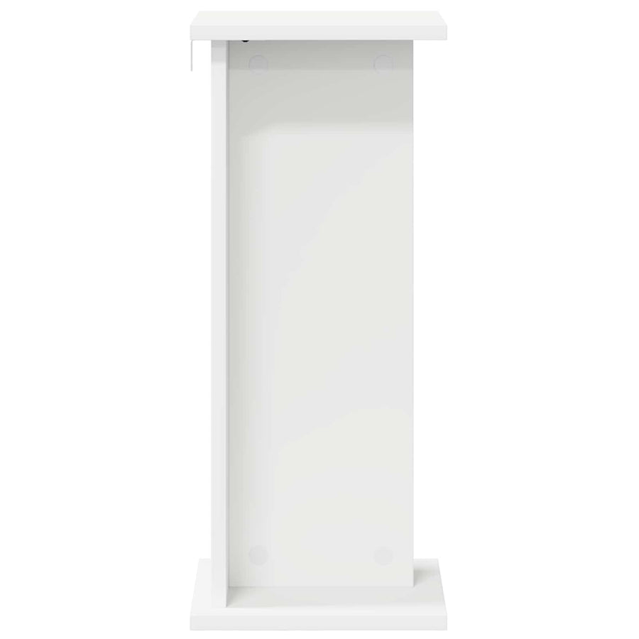 Plantenstandaard Wit 25 x 25,5 x 60,5 cm Geconstrueerd hout