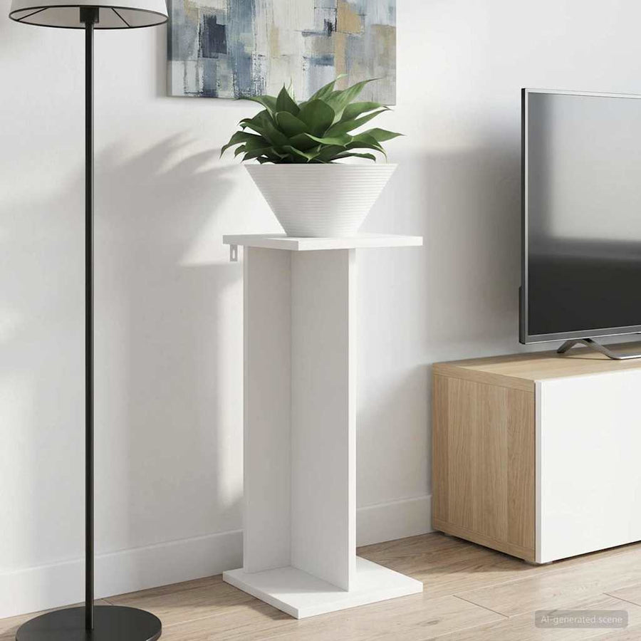 Plantenstandaard 2 pcs Wit 25 x 25,5 x 60,5 cm