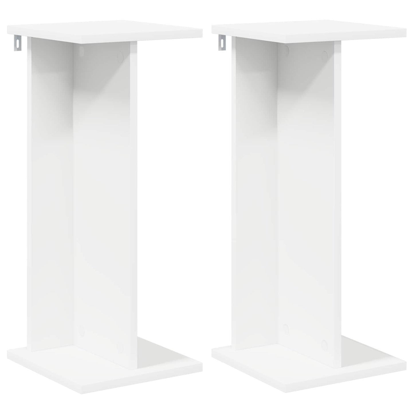 Plantenstandaard 2 pcs Wit 25 x 25,5 x 60,5 cm