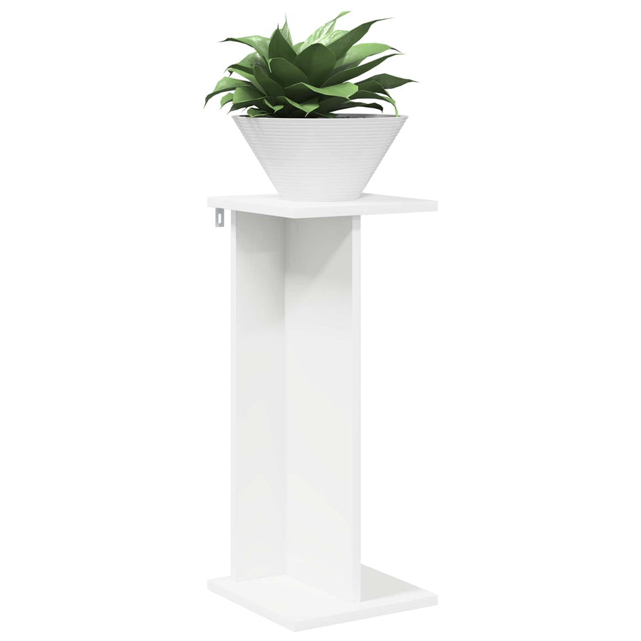 Plantenstandaard 2 pcs Wit 25 x 25,5 x 60,5 cm