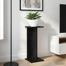 Plantenstandaard 2 pcs Zwarte Eik 25 x 25,5 x 60,5 cm