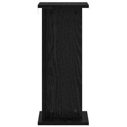 Plantenstandaard 2 pcs Zwarte Eik 25 x 25,5 x 60,5 cm