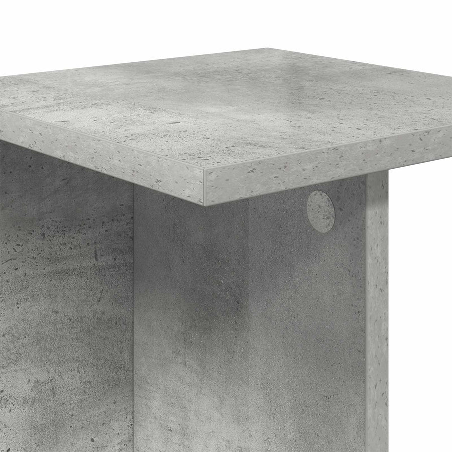 Plantenstandaard 2 pcs Beton Grijs 25 x 25,5 x 60,5 cm