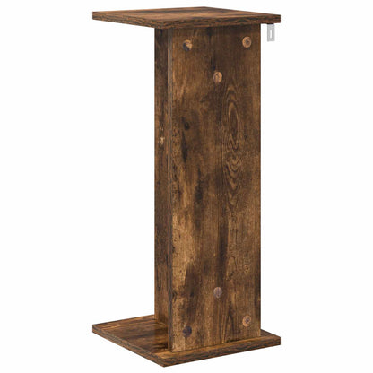 Plantenstandaard Gerookte Eik 25 x 25,5 x 60,5 cm