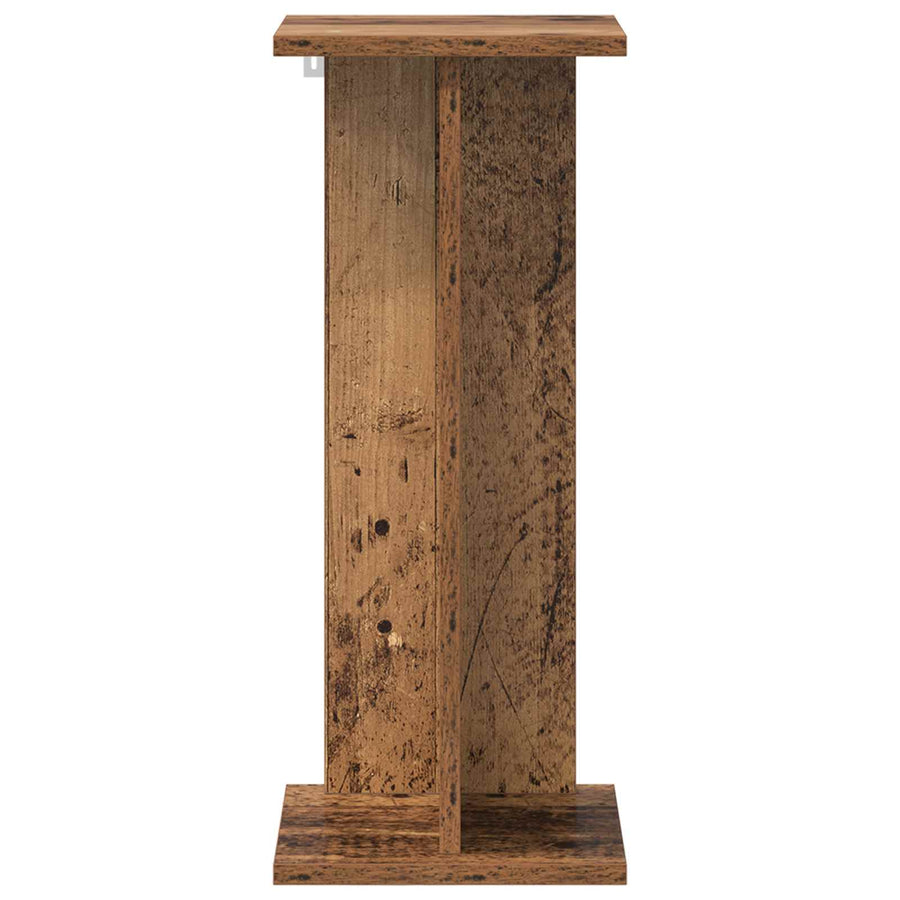 Plantenstandaard 2 pcs Oudhout 25 x 25,5 x 60,5 cm