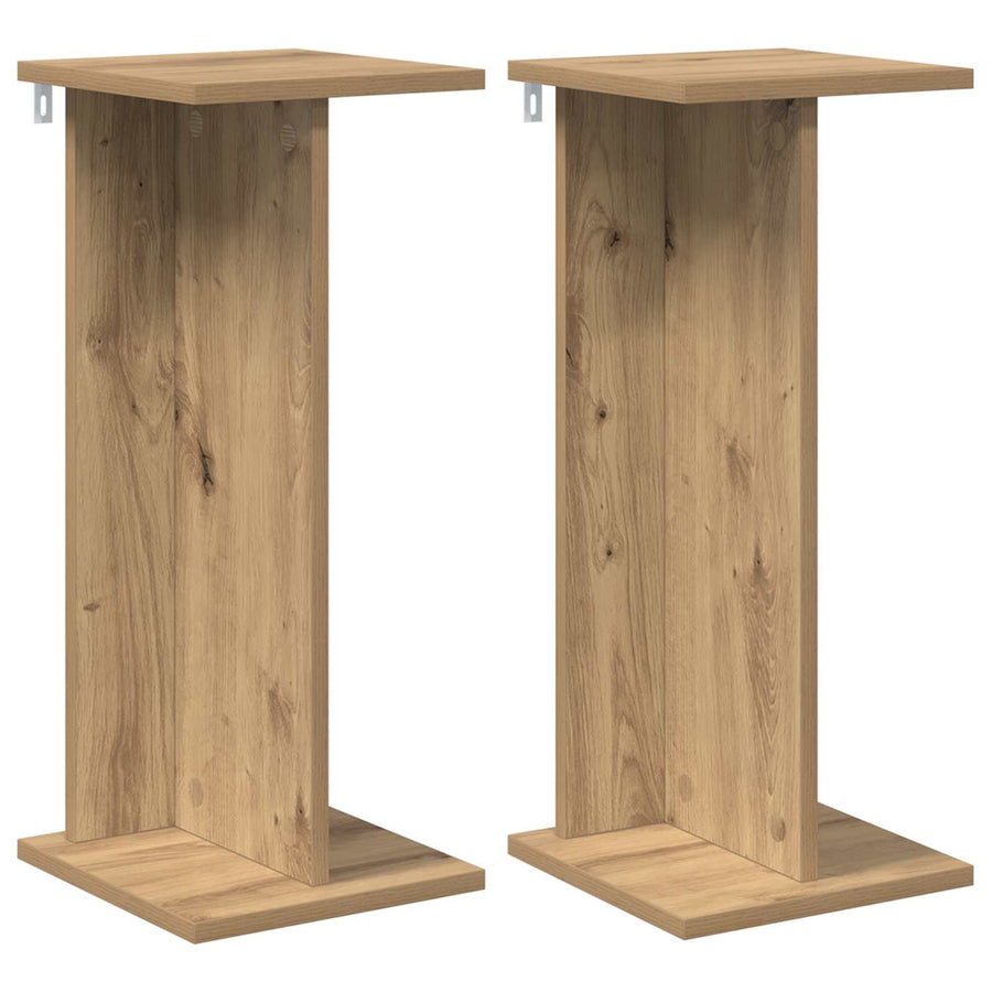 Plantenstandaard 2 pcs Artisan Eik 25 x 25,5 x 60,5 cm