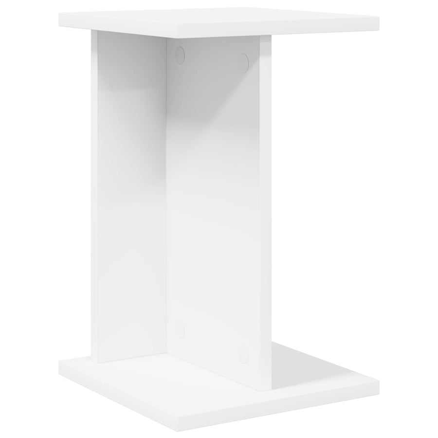 Plantenstandaard Wit 25 x 25,5 x 40,5 cm Geconstrueerd hout