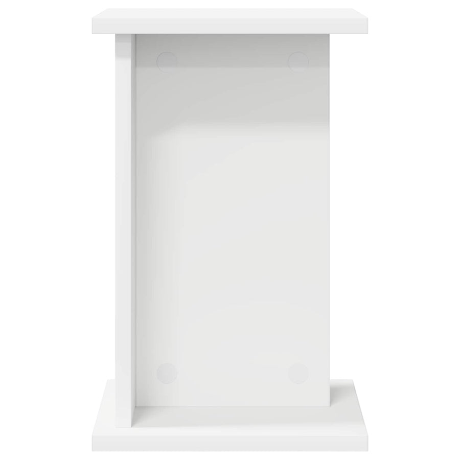 Plantenstandaard Wit 25 x 25,5 x 40,5 cm Geconstrueerd hout