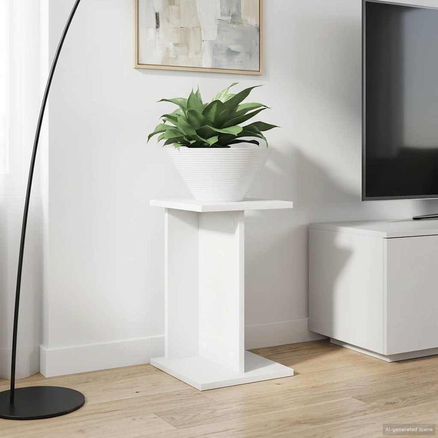 Plantenstandaard 2 pcs Wit 25 x 25,5 x 40,5 cm