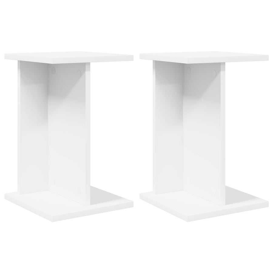 Plantenstandaard 2 pcs Wit 25 x 25,5 x 40,5 cm