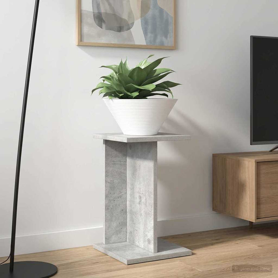 Plantenstandaard Beton Grijs 25 x 25,5 x 40,5 cm