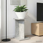 Plantenstandaard 2 stuks beton grijs 25x25,5x40,5 cm