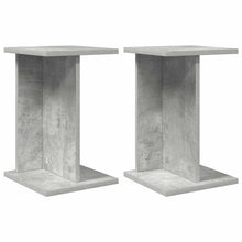 Plantenstandaard 2 pcs Beton Grijs 25 x 25,5 x 40,5 cm