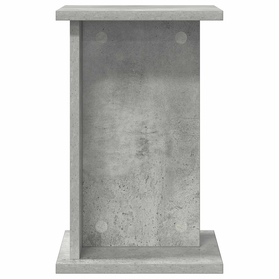 Plantenstandaard 2 pcs Beton Grijs 25 x 25,5 x 40,5 cm