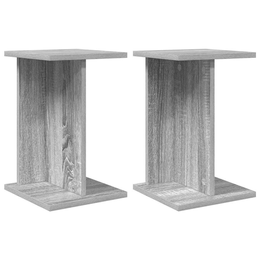 Plantenstandaard 2 pcs Grijze Sonoma 25 x 25,5 x 40,5 cm
