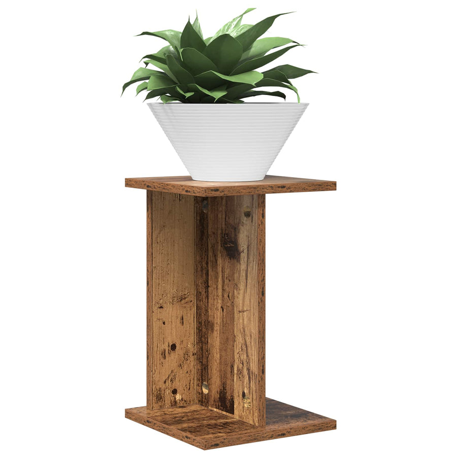 Plantenstandaard Oudhout 25 x 25,5 x 40,5 cm Geconstrueerd hout