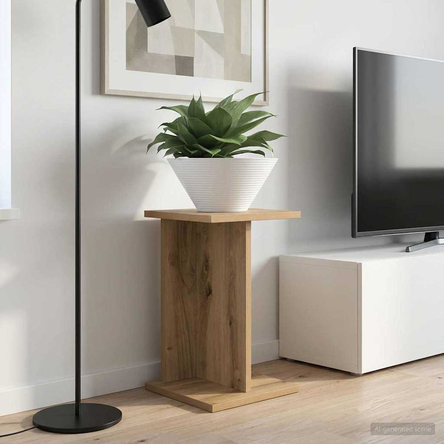 Plantenstandaard Artisan Eik 25 x 25,5 x 40,5 cm