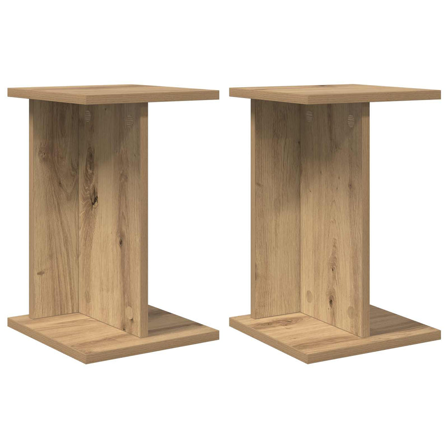 Plantenstandaard 2 pcs Artisan Eik 25 x 25,5 x 40,5 cm