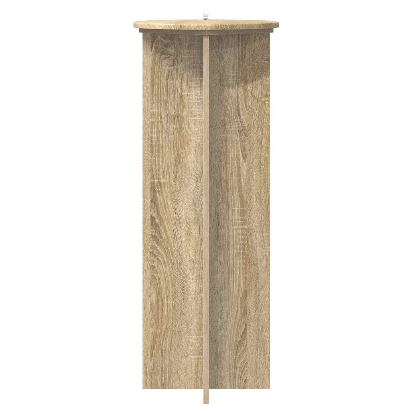 Plantenstandaard 2 pcs Sonoma Eiken Ø40 x 100 cm Bewerkt hout