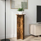Plantenstandaard 2 stuks Ø40x100 cm gerookt eiken