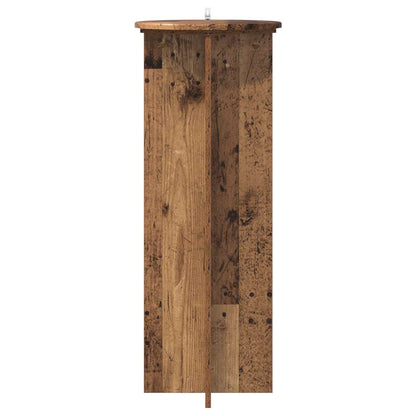 Plantenstandaard 2 pcs Oud hout Ø40 x 100 cm Bewerkt hout