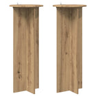 Plantenstandaard eiken 2 stuks Ø40x100 cm
