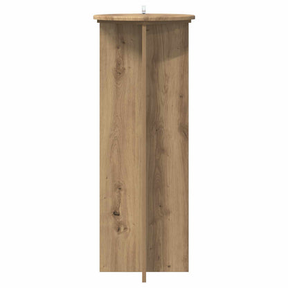 Plantenstandaard 2 pcs Artisanaal eiken Ø40 x 100 cm