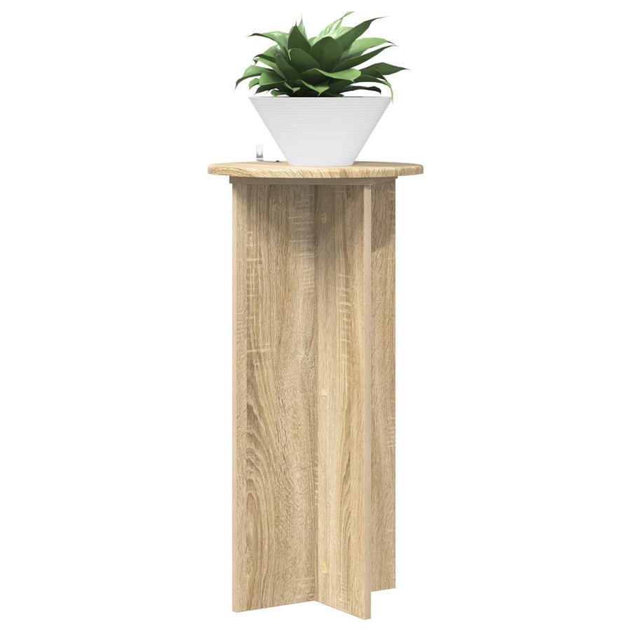 Plantenstandaard 2 pcs Sonoma Eiken 40 x 40 x 80 cm