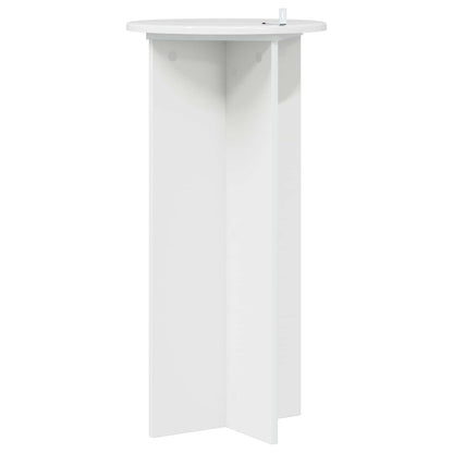 Plantenstandaard 2 pcs Hoogglans Wit 40 x 40 x 80 cm