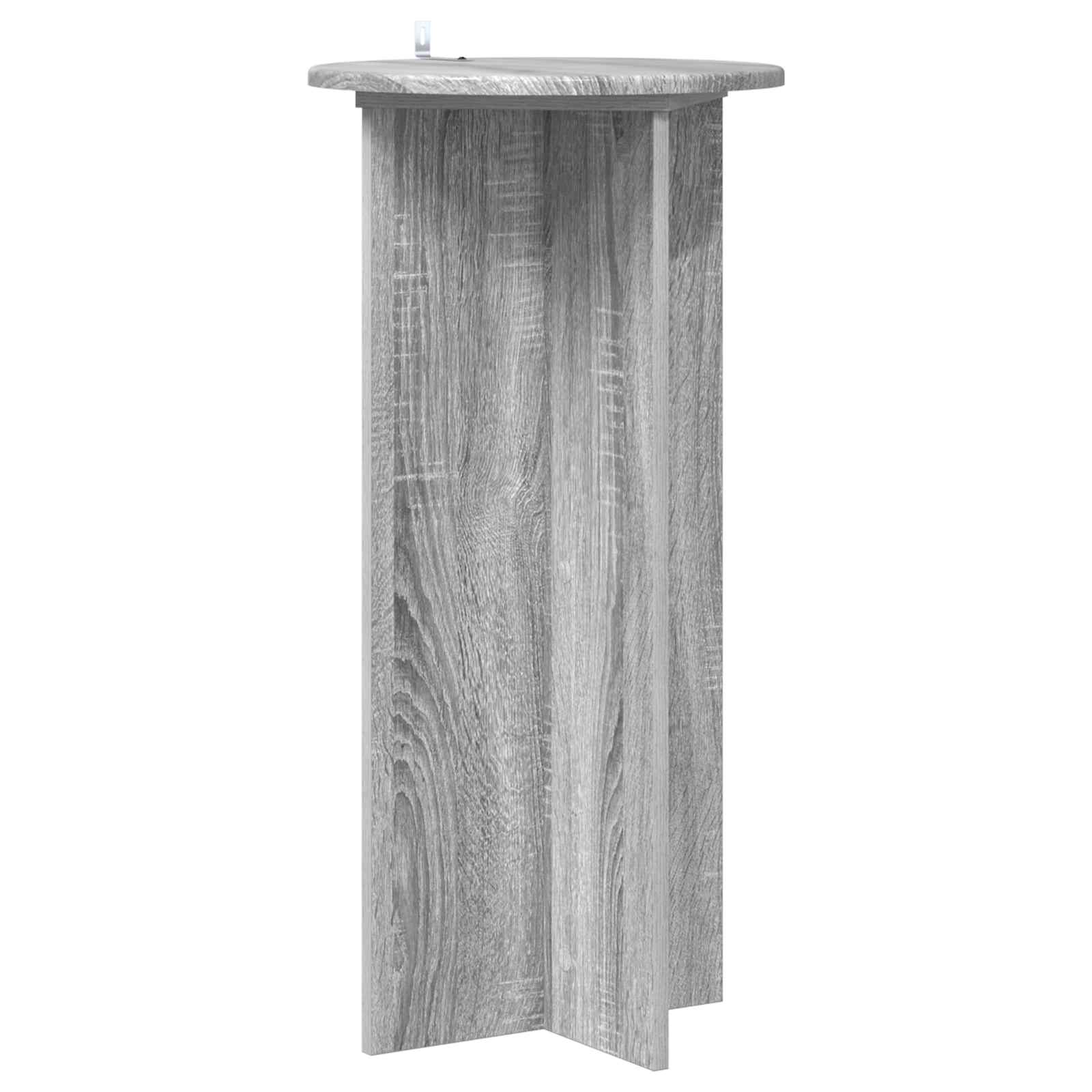 Plantenstandaard 2 pcs Grijs sonoma 40 x 40 x 80 cm