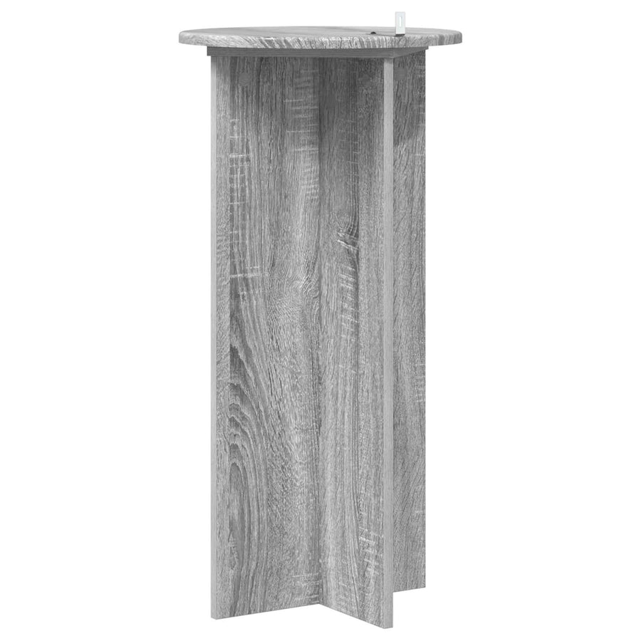 Plantenstandaard 2 pcs Grijs sonoma 40 x 40 x 80 cm