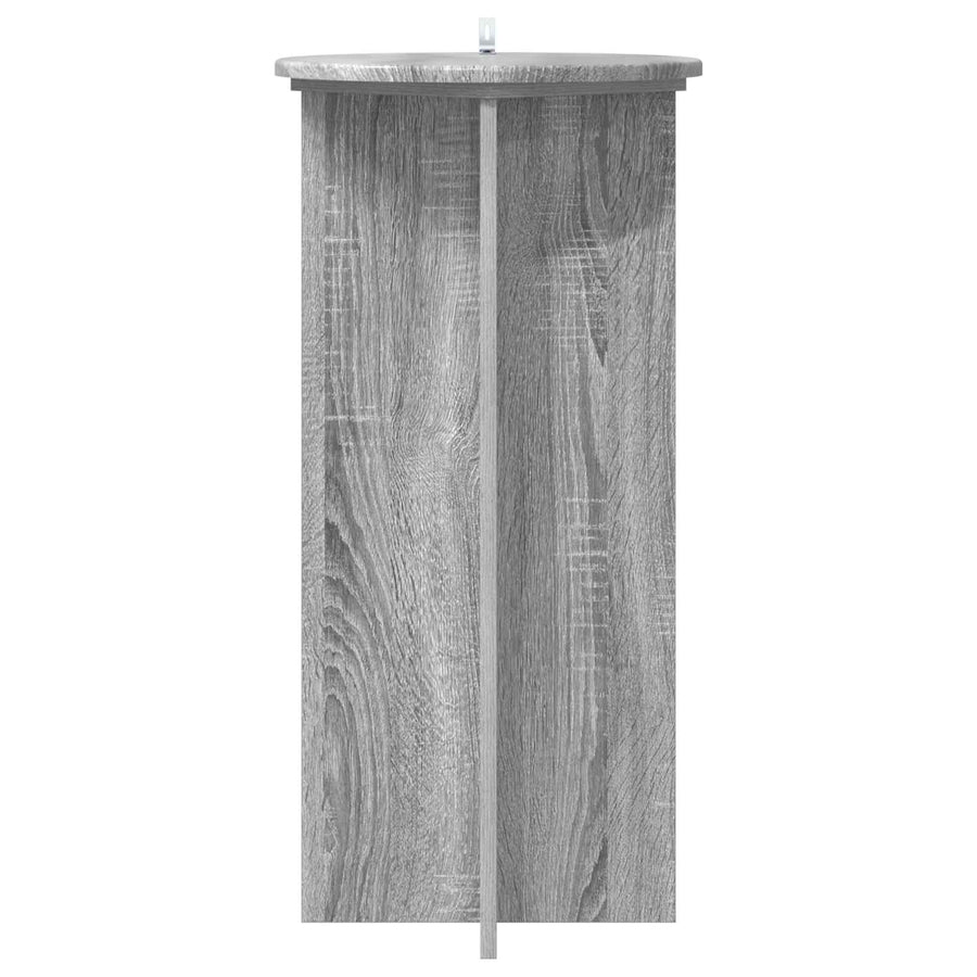 Plantenstandaard 2 pcs Grijs sonoma 40 x 40 x 80 cm